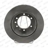 FERODO Bromsskiva DDF976-1 bak, ventilerad, 1 Stycke