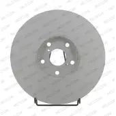 FERODO Bromsskiva DDF2498LC-1 fram, ventilerad, 1 Stycke