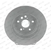 FERODO Bromsskivor DDF1486C bak, full, 2 Stycke