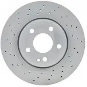 Bosch Bromsskiva 0 986 479 A02 fram, ventilerad, höggradigt förkolnad, 1 Stycke