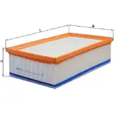 MAHLE ORIGINAL Luftfilter LX 2996