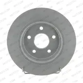 FERODO Bromsskivor DDF1227C bak, full, 2 Stycke