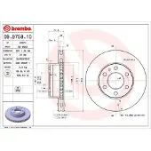 Brembo Bromsskiva 09.9758.10, 1 Stycke