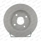 FERODO Bromsskivor DDF281C bak, full, 2 Stycke