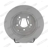 FERODO Bromsskivor DDF2772C bak, full, 2 Stycke