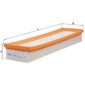 Knecht Luftfilter LX 1634
