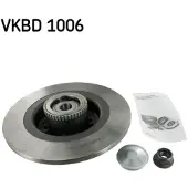 Skf Bromsskiva VKBD 1006 bak, full, 1 Stycke