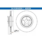 Ate Bromsskiva 24.0125-0228.1, 1 Stycke