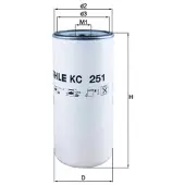 MAHLE ORIGINAL Bränslefilter KC 251