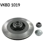 Skf Bromsskiva VKBD 1019 bak, full, 1 Stycke