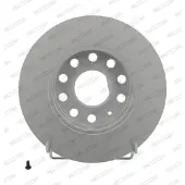 FERODO Bromsskivor DDF1276C bak, full, 2 Stycke