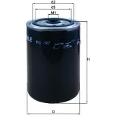 MAHLE ORIGINAL Bränslefilter KC 197