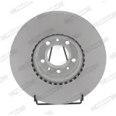 FERODO Bromsskivor DDF2782C fram, ventilerad, 2 Stycke