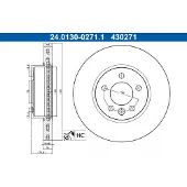 Ate Bromsskiva 24.0130-0271.1, 1 Stycke