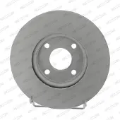 FERODO Bromsskivor DDF2478C fram, ventilerad, 2 Stycke