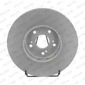 FERODO Bromsskivor DDF2657C fram, ventilerad, 2 Stycke