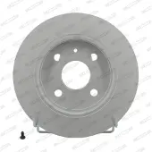 FERODO Bromsskivor DDF1043C bak, full, 2 Stycke