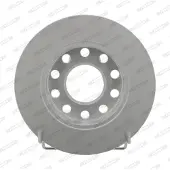 FERODO Bromsskivor DDF1709C bak, full, 2 Stycke