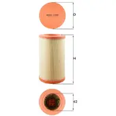MAHLE ORIGINAL Luftfilter LX 2088