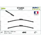 Valeo Torkarblad Silencio Xtrm VF364, 550mm, Front, 2 Stycke