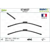 Valeo Torkarblad Silencio Xtrm VF457, 580mm, Front, 2 Stycke