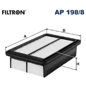 FILTRON Luftfilter AP 198/8
