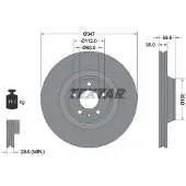 Textar Bromsskiva 92132405 fram, ventilerad, 1 Stycke