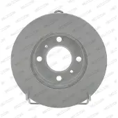 FERODO Bromsskivor DDF1005C fram, ventilerad, 2 Stycke