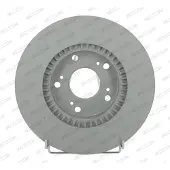 FERODO Bromsskivor DDF1496C fram, ventilerad, 2 Stycke
