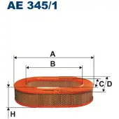 FILTRON Luftfilter AE345/1