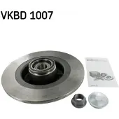 Skf Bromsskiva VKBD 1007 bak, full, 1 Stycke