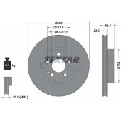 Textar Bromsskiva 93123403 fram, ventilerad, 1 Stycke