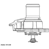 WAHLER Termostat, kylvätska 3171.82D
