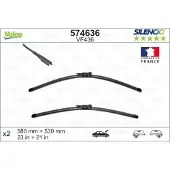 Valeo Torkarblad Silencio Xtrm VF436, 580/530mm, Front, 2 Stycke