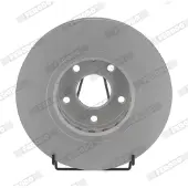 FERODO Bromsskivor DDF2849C fram, ventilerad, 2 Stycke