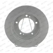 FERODO Bromsskivor DDF2411C fram, full, 2 Stycke