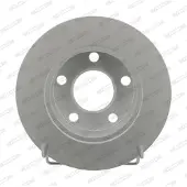 FERODO Bromsskivor DDF321C bak, full, 2 Stycke