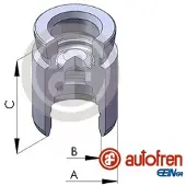 AUTOFREN SEINSA Kolv, bromsok D02568, bak