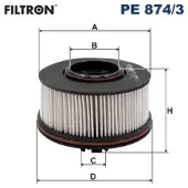 FILTRON Bränslefilter PE 874/3