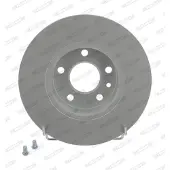 FERODO Bromsskivor DDF067C bak, full, 2 Stycke