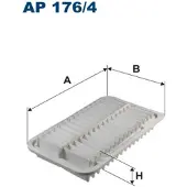 FILTRON Luftfilter AP176/4