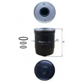 MAHLE ORIGINAL Bränslefilter KL 1193D