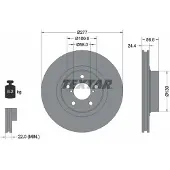 Textar Bromsskiva 92094603 fram, ventilerad, 1 Stycke