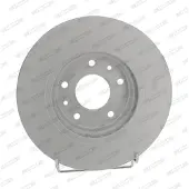FERODO Bromsskivor DDF2466C fram, ventilerad, 2 Stycke
