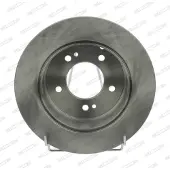 FERODO Bromsskivor DDF1752 bak, full, 2 Stycke
