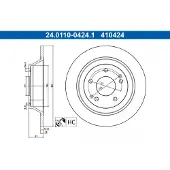 Ate Bromsskiva 24.0110-0424.1, 1 Stycke