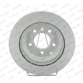 FERODO Bromsskivor DDF1580C bak, ventilerad, 2 Stycke