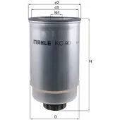 Knecht Bränslefilter KC 90