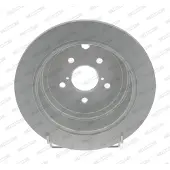 FERODO Bromsskivor DDF1883C bak, full, 2 Stycke