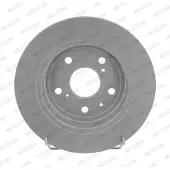 FERODO Bromsskivor DDF2067C bak, full, 2 Stycke